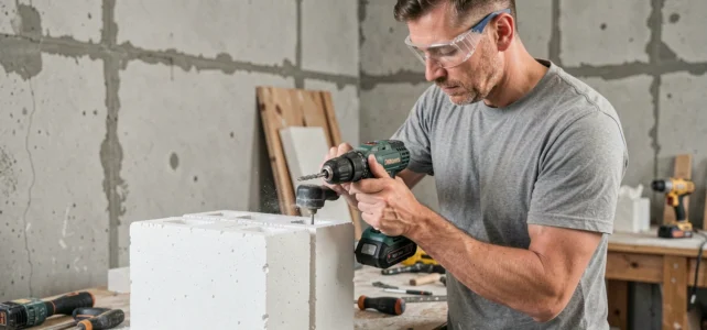 Suggerimenti pratici e strumenti efficaci per forare il calcestruzzo cellulare senza difficoltà Suggerimenti pratici e strumenti efficaci per forare il calcestruzzo cellulare senza difficoltà